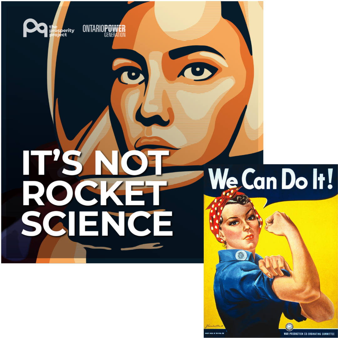 A new Rosie the Riveter-inspired movement for the women in Canada's  workforce today